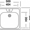Кухонная мойка Kromevye N 207