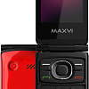 Кнопочный телефон Maxvi E7 (красный)