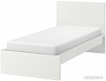 Кровать Ikea Мальм 200x90 (белый, Лонсет) 392.109.93