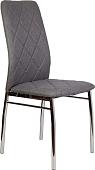 Стул AksHome Adele (серая ткань Seattle 005/хром)