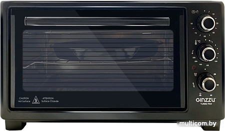 Мини-печь Ginzzu HOT-143 black
