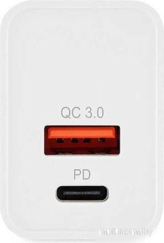 Сетевое зарядное Digma DGW2D (белый)