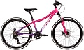 Велосипед Novatrack Katrina 7.D 24 2025 24AHD.KATRINA.12VPR5 (пурпурный/фиолетовый)