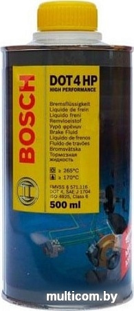 Тормозная жидкость Bosch DOT 4 HP 1л
