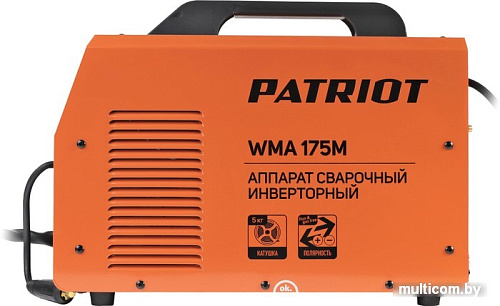 Сварочный инвертор Patriot WMA 175 M