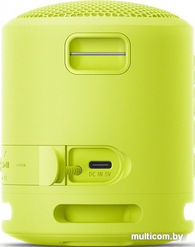 Беспроводная колонка Sony SRS-XB13 (лимонно-желтый)