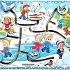Лабиринт WoodLand Toys Зима 114114