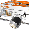 Спот TDM Electric СНС 2х50Вт GU10 230 В 50 Гц IP44 Канна SQ0358-0226 (черный/хром/никель)