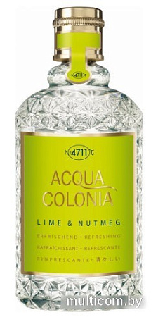 N4711 Acqua Colonia Refreshing - Lime & Nutmeg EdC (50 мл)
