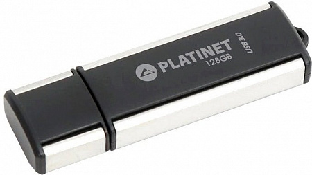 USB Flash Platinet X-Depo USB 3.0 128GB (черный/серебристый)