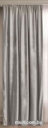 Штора Mio Tesoro Velvet 1.5x2.6 м (светло-серый)
