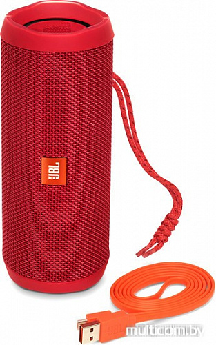 Беспроводная колонка JBL Flip 4 (красный)