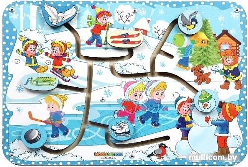 Лабиринт WoodLand Toys Зима 114114