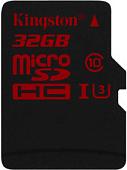 Карта памяти Kingston microSDHC (Class 10) 32GB (SDCA3/32GBSP)