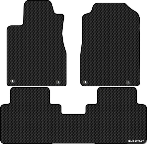 Автоковрики Alicosta 0424_1 для Honda CR-V IV SUV/RE,RM 2012-2018 (EVA соты, черный)