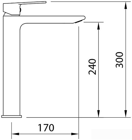 Смеситель Clever Agora Xtreme 240 60706