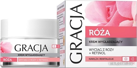 Gracja Крем для лица Разглаживающий Роза 50 мл