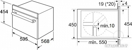 Духовой шкаф MAUNFELD MCMO.44.9GB