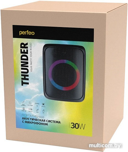 Беспроводная колонка Perfeo Thunder