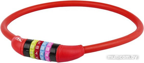 Велозамок M-Wave DS 12.6.5 S (красный)