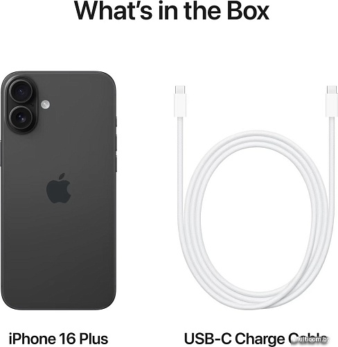 Смартфон Apple iPhone 16 Plus 256GB (черный)