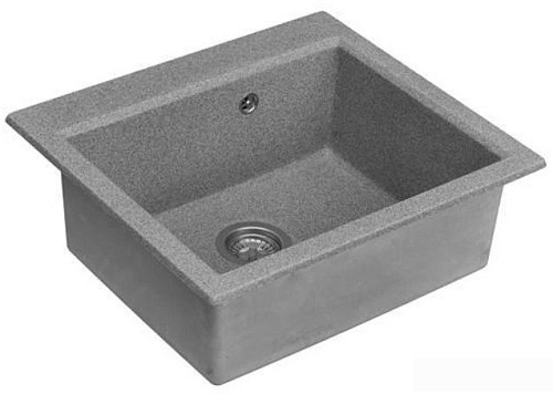 Кухонная мойка Акватон Линеа 58 (серый)
