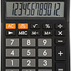 Бухгалтерский калькулятор BRAUBERG Ultra 12-BK 250491 (черный)