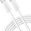 Кабель Anker PowerLine 322 USB Type-C - USB Type-C A81F6H21 (1.8 м, белый)