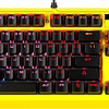 Клавиатура A4Tech B810RC (желтый)