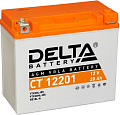 Мотоциклетный аккумулятор Delta CT 12201 (20 А·ч)