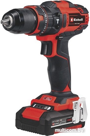 Ударная дрель-шуруповерт Einhell TE-CD 18/40 Li-i +64 4513992 (с 2-мя АКБ, кейс)