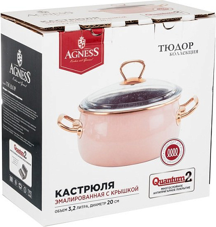 Кастрюля Agness Тюдор 950-271