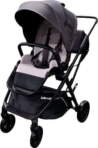 Коляска прогулочная «книга» Labalu Wave Q7 (серый)