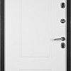 Металлическая дверь Guard Термо MG109 96x205 правая (черное серебро/белый ясень)