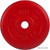 MB Barbell Стандарт 31 мм (1x5 кг, красный)
