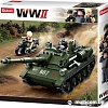 Конструктор Sluban Вторая мировая M38-B0687 Отечественный танк