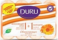 Duru Набор мыла 1+1 Увлажняющий крем и календула 4x80 г