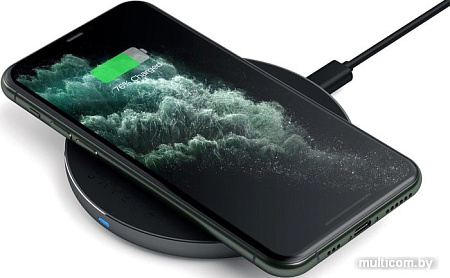 Satechi Aluminum Type-C Fast Wireless Charger (серый космос)