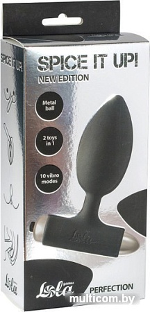 Вибропробка Lola Games Spice It Up New Edition Perfection 8014-01lola (черный)