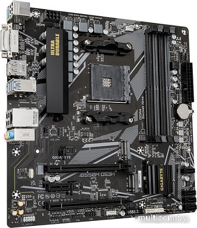 Материнская плата Gigabyte B550M DS3H (rev. 1.7)