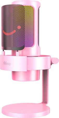 Микрофон FIFINE A8 (розовый)
