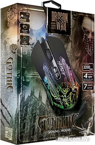 Игровая мышь QUMO Dragon War Gothic M51