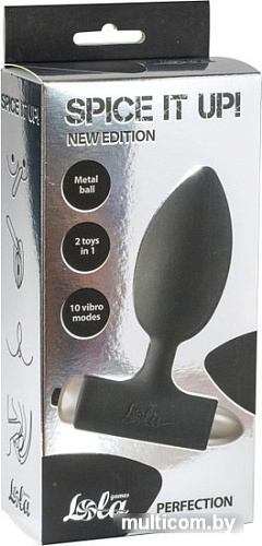 Вибропробка Lola Games Spice It Up New Edition Perfection 8014-01lola (черный)