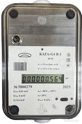 Счетчик газа БелОМО КАТА-G4 В-1