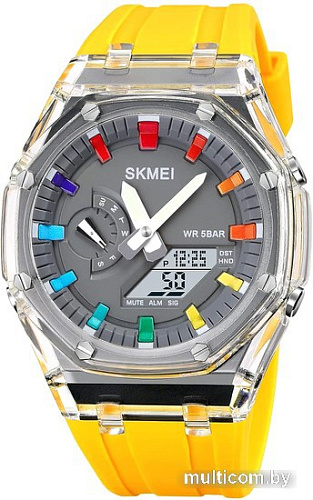 Наручные часы Skmei 2100 (желтый)