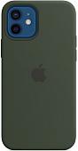 Чехол Apple MagSafe Silicone Case для iPhone 12/12 Pro (кипрский зеленый)