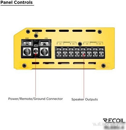 Автомобильный усилитель Recoil RL680.4