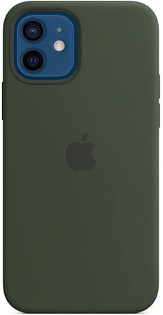 Чехол Apple MagSafe Silicone Case для iPhone 12/12 Pro (кипрский зеленый)