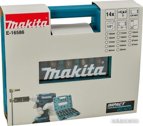 Набор головок слесарных Makita E-16586