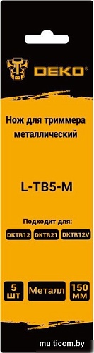 Нож для триммера Deko L-TB5-M 084-2022